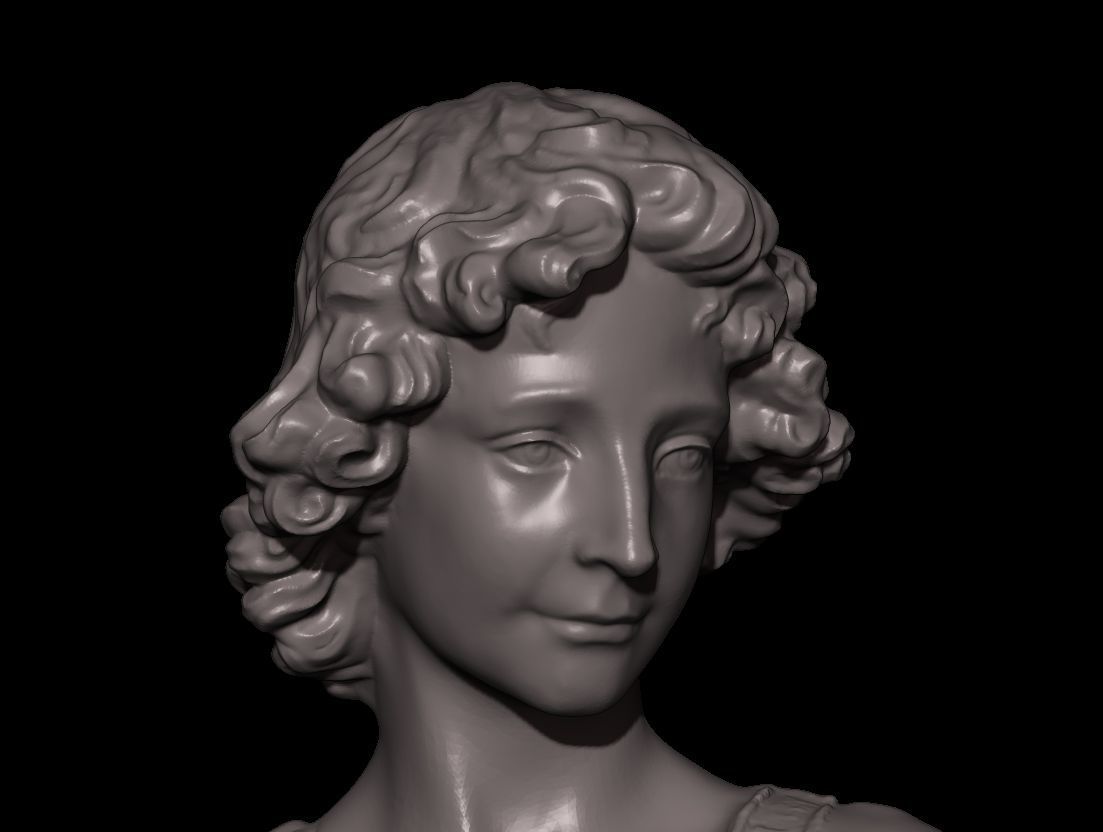 david and goliath verrocchio 3D model_12