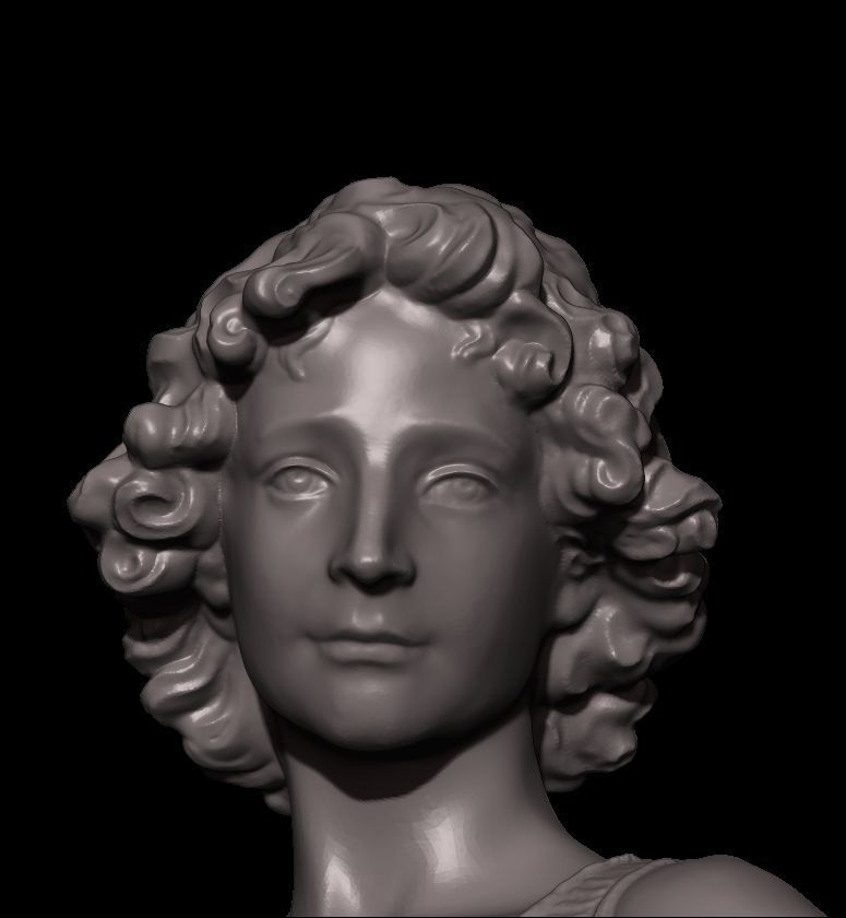 david and goliath verrocchio 3D model_13