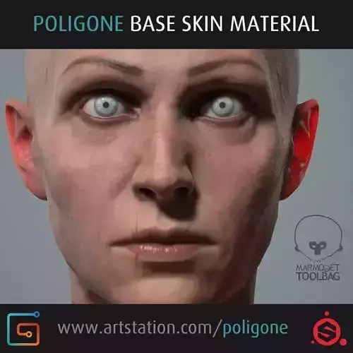 Poligone Base Skin Smart Material for Substance Painter