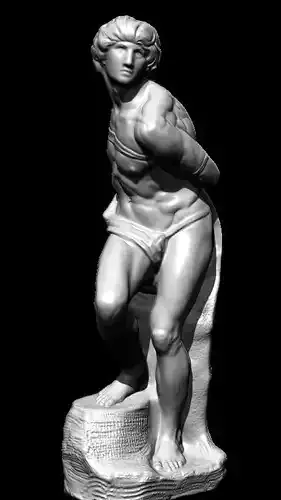 slave rebell michelangelo 3D model