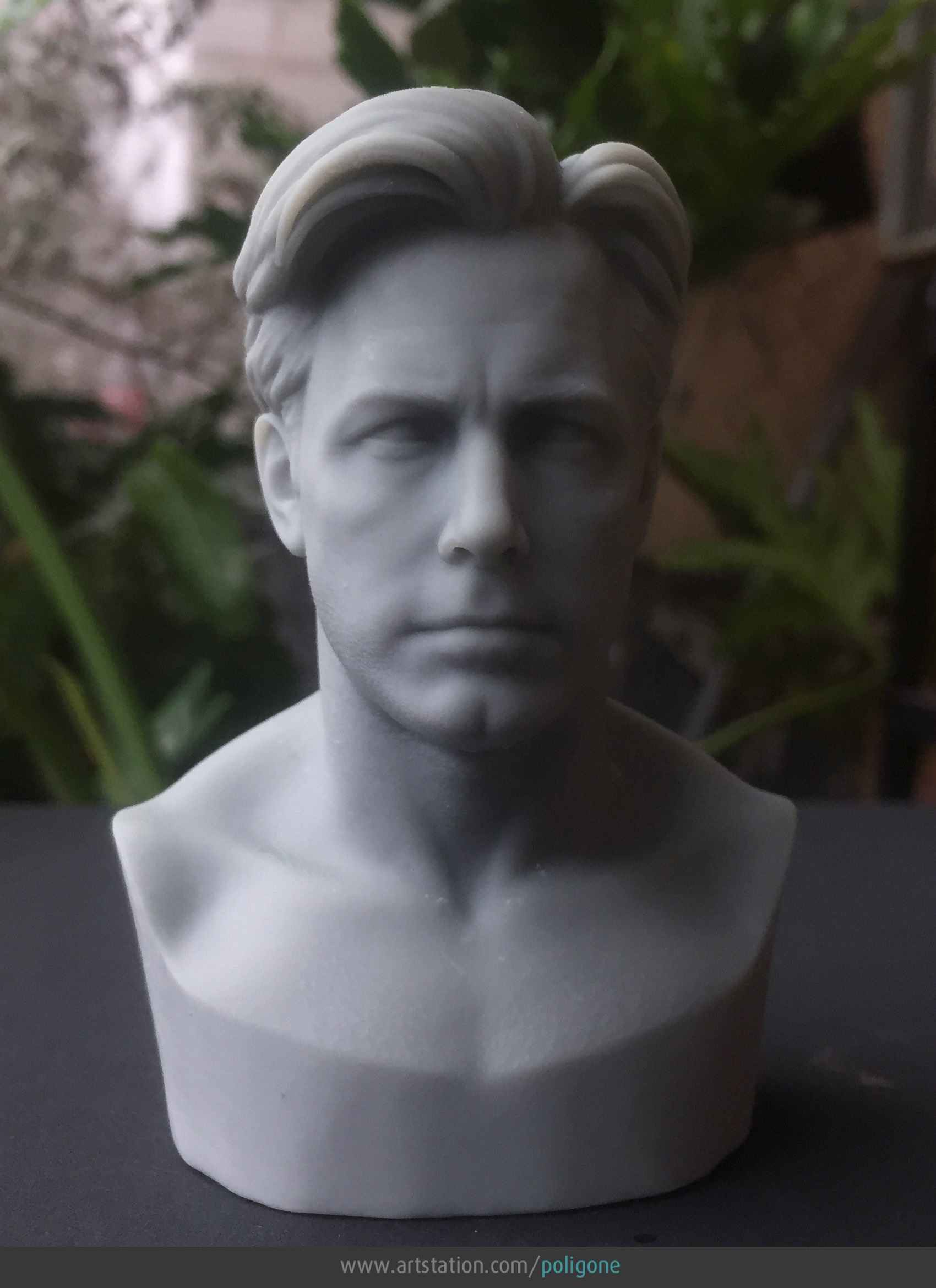 Ben Affleck Head - 3D Printable 3D print model_1
