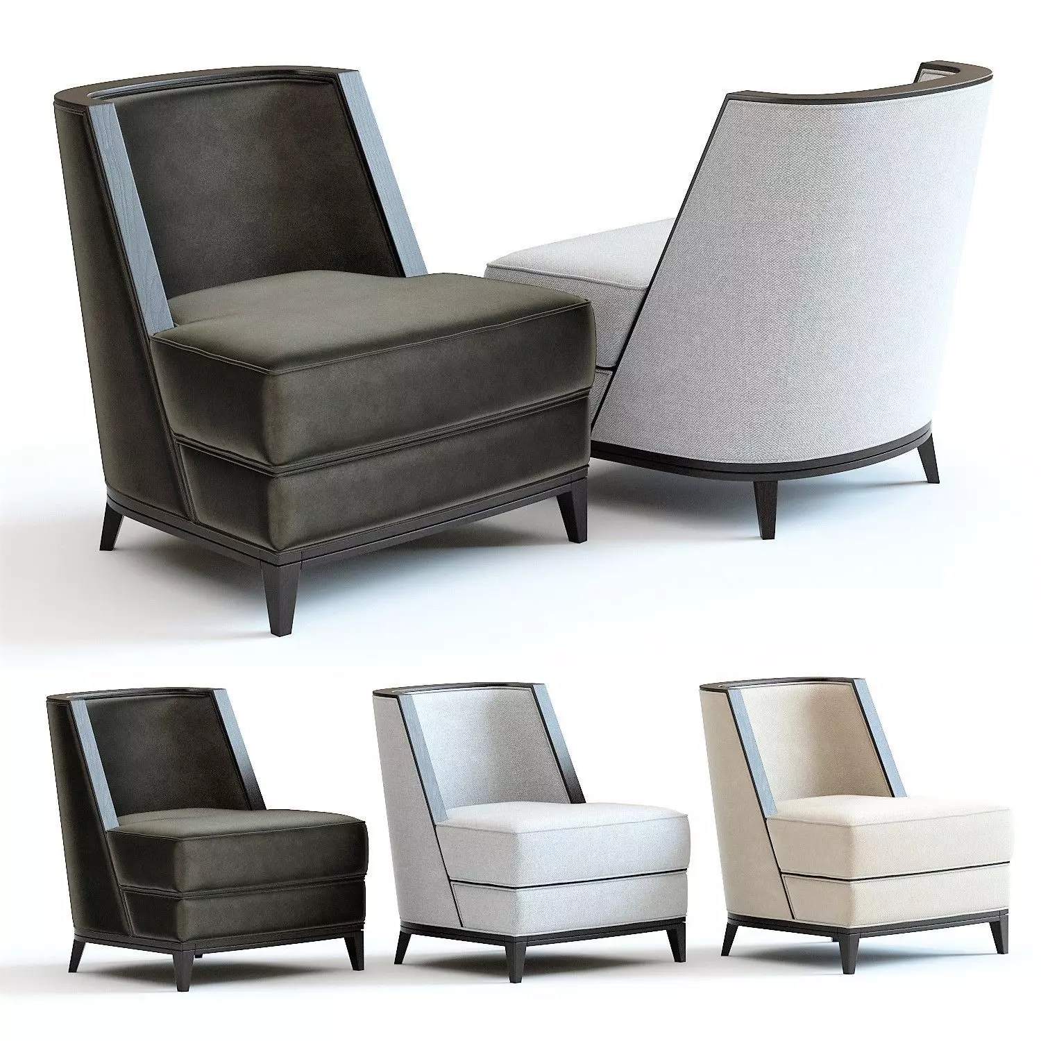 The Sofa and Chair Co - Sloane Armchair 3D model_0