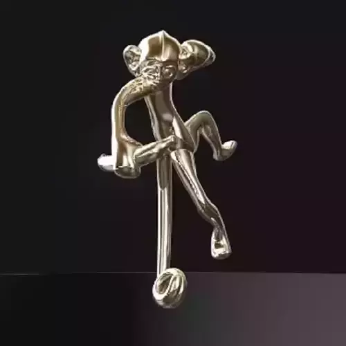 3D-Monkeys 124 3D print model