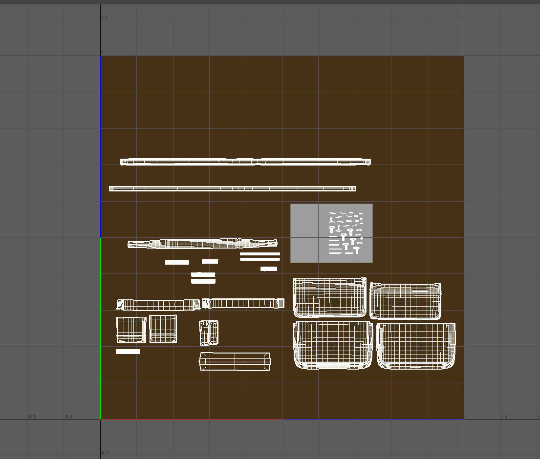 Cartoon Man with Bag 3D model_23