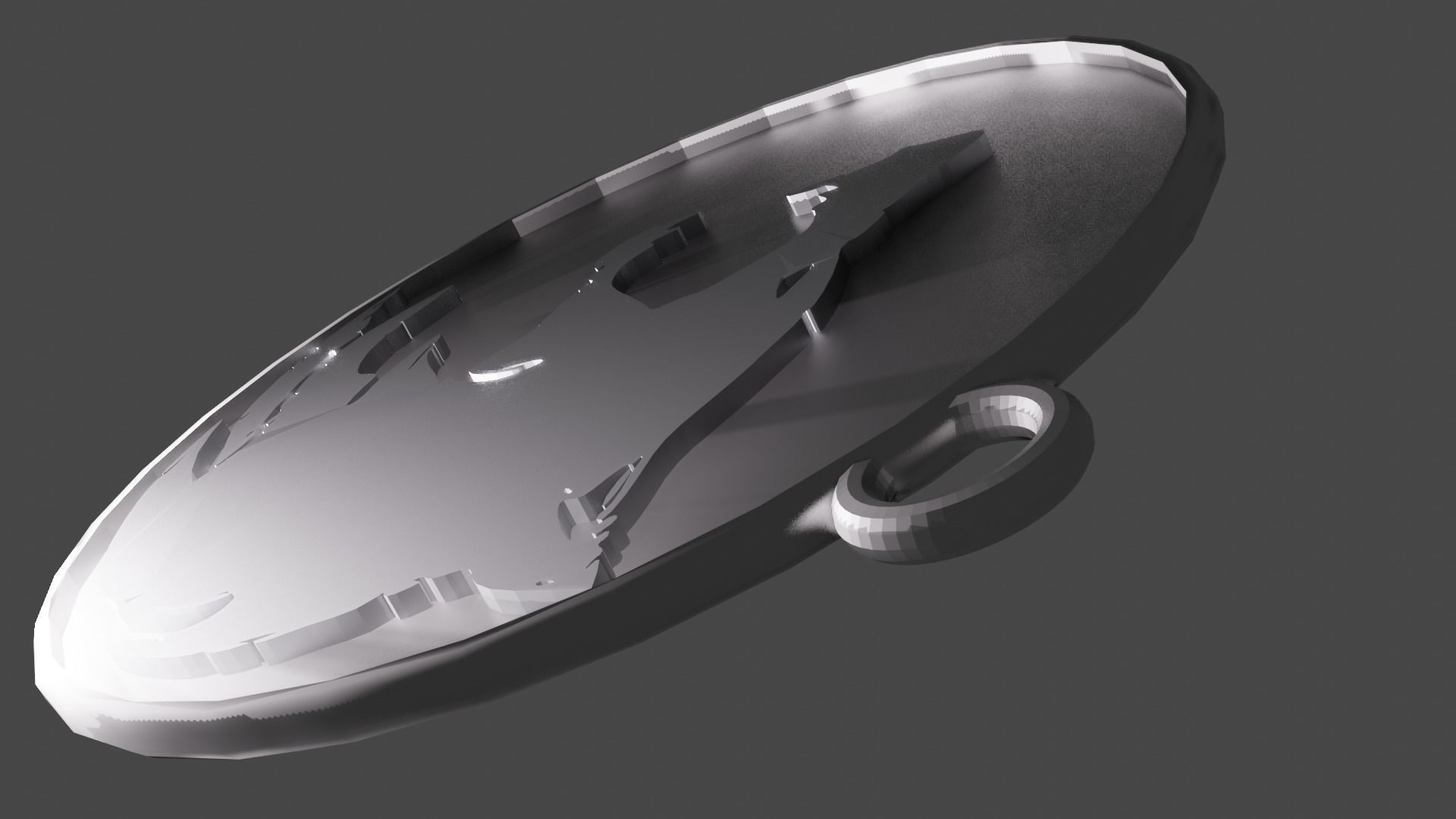 The Witcher Series - Medallion Model 3D print model_3