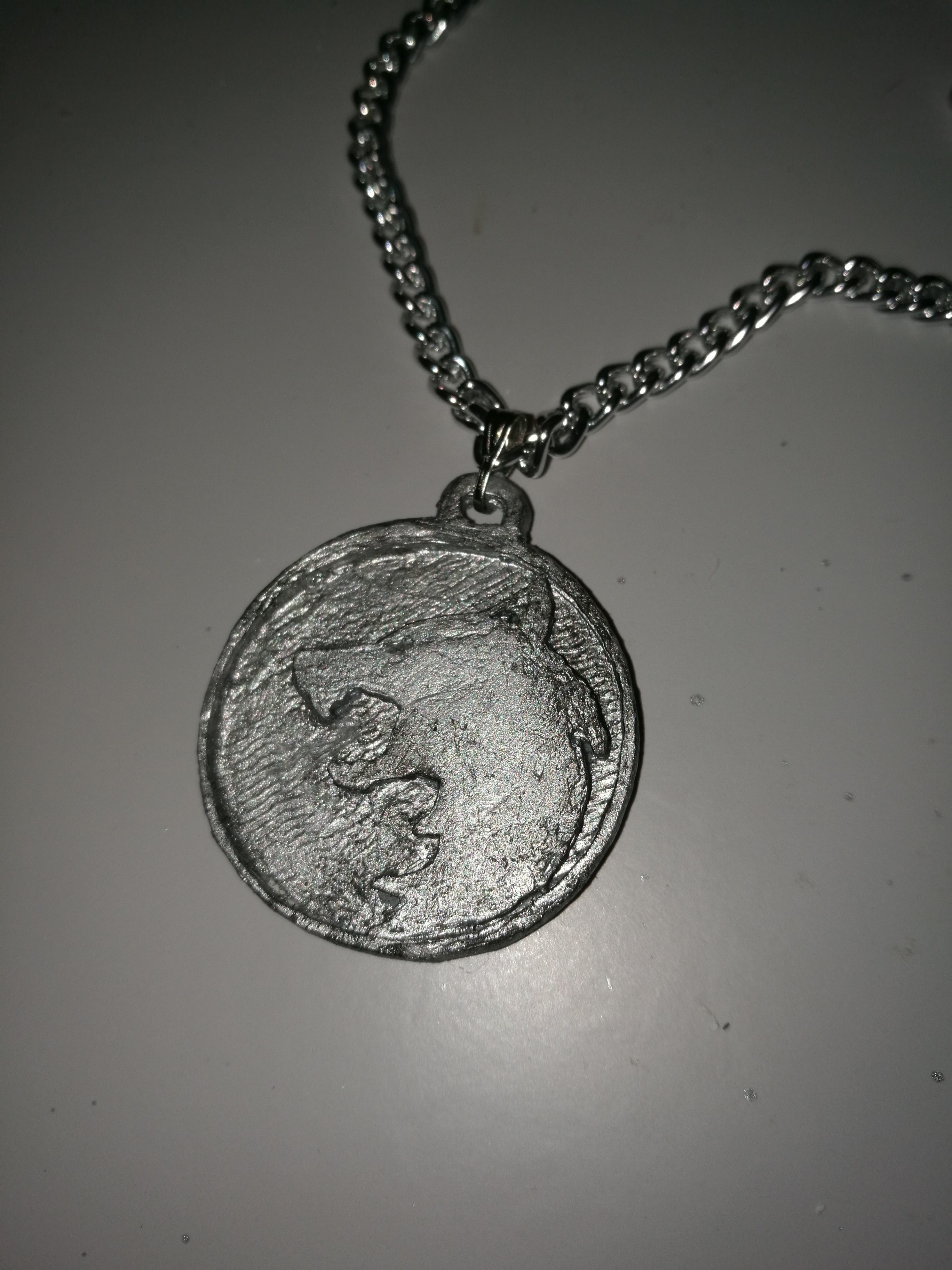 The Witcher Series - Medallion Model 3D print model_5