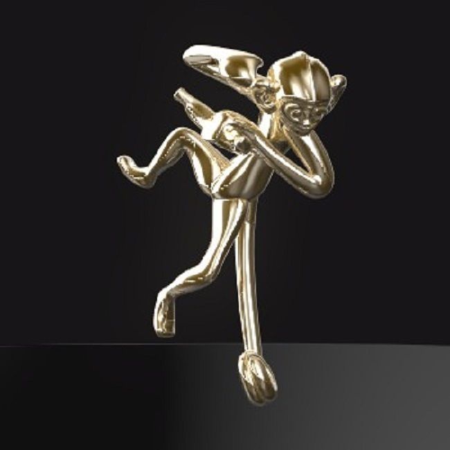 3D-Monkeys 126 3D print model_1