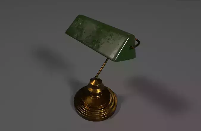 Old lamp 3D model