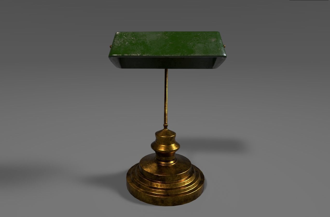 Old lamp 3D model_5