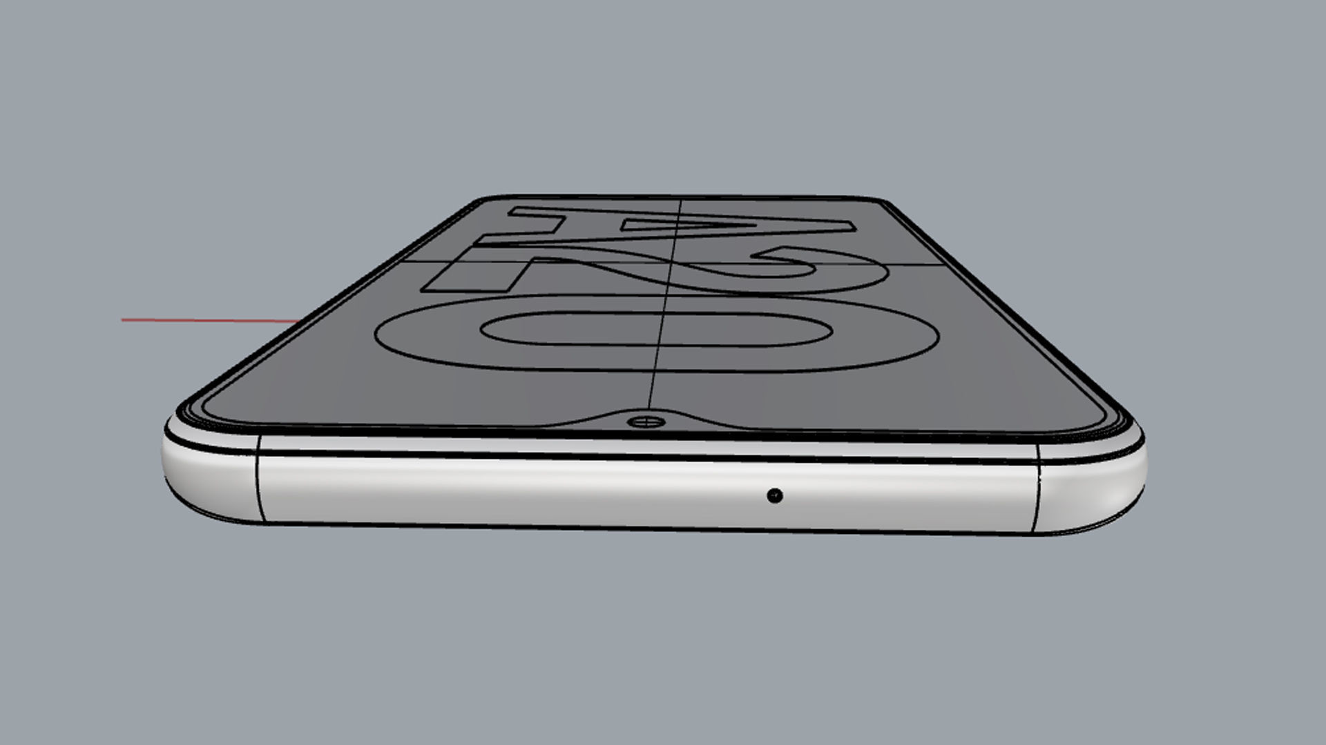 Samsung Galaxy A20 Blue 3D model_18