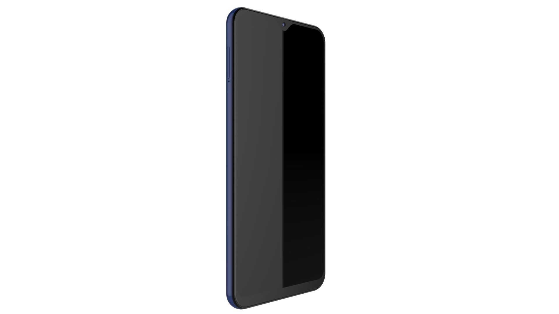 Samsung Galaxy A20 Blue 3D model_2