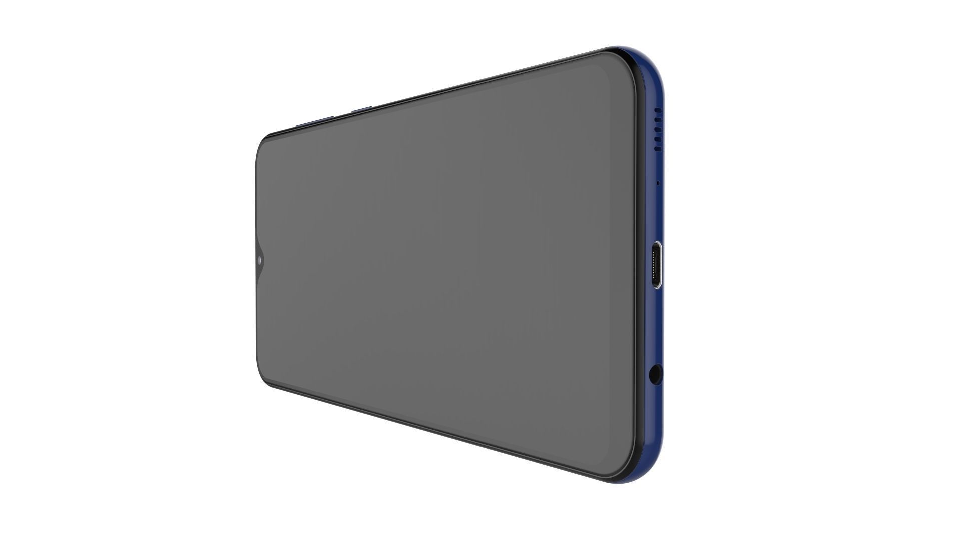 Samsung Galaxy A20 Blue 3D model_15