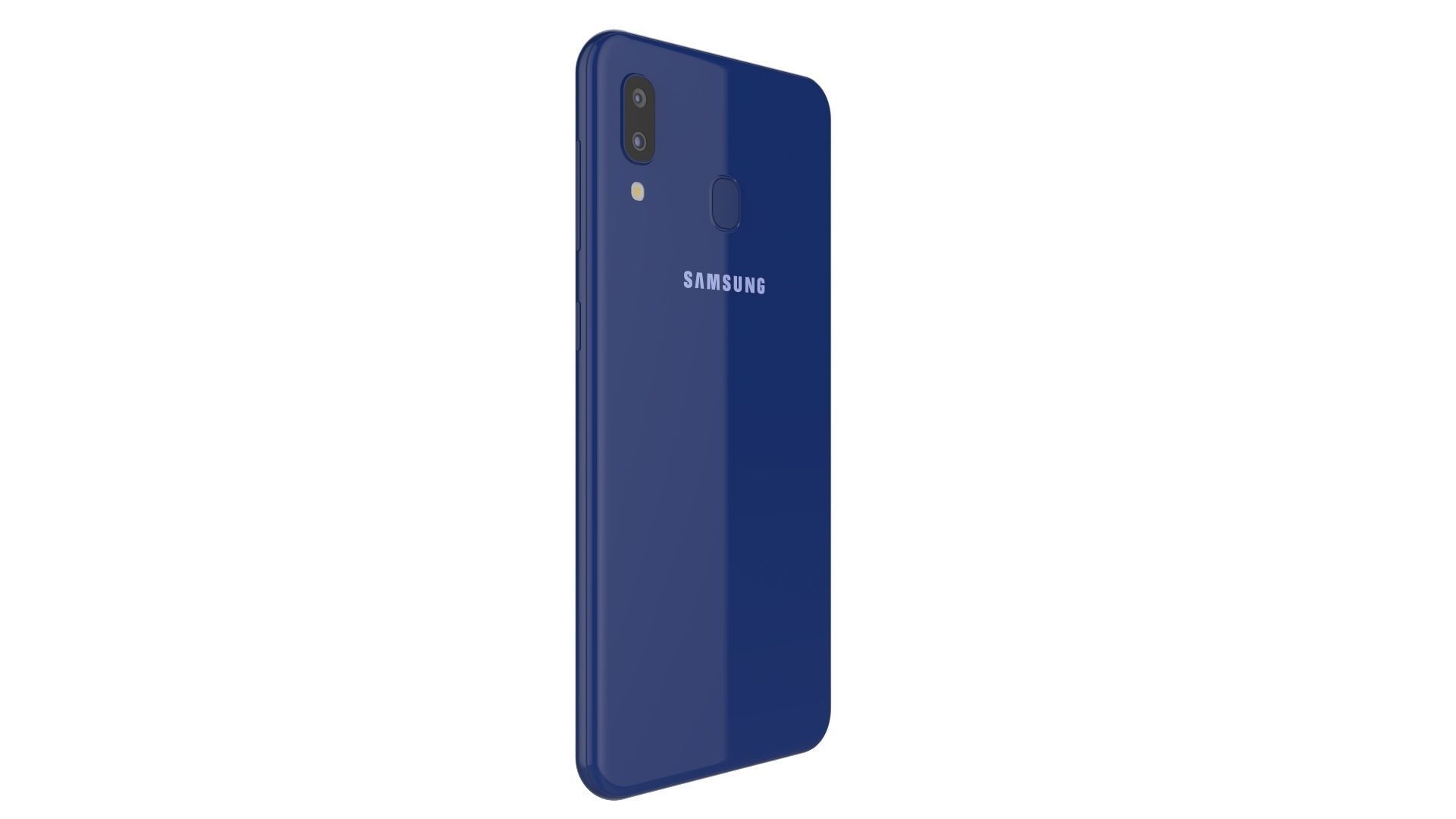 Samsung Galaxy A20 Blue 3D model_6