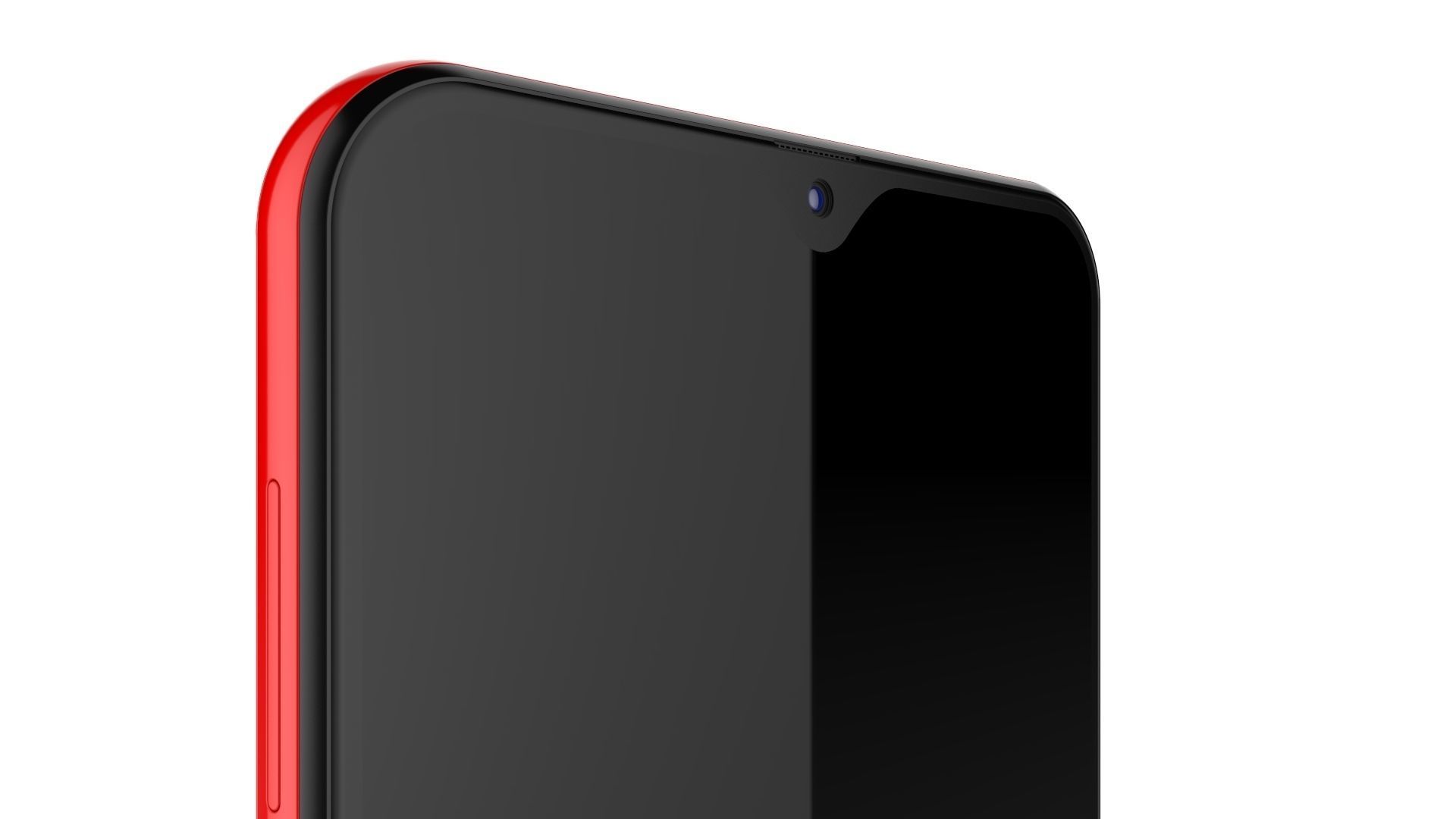 Samsung Galaxy A20 Red 3D model_9