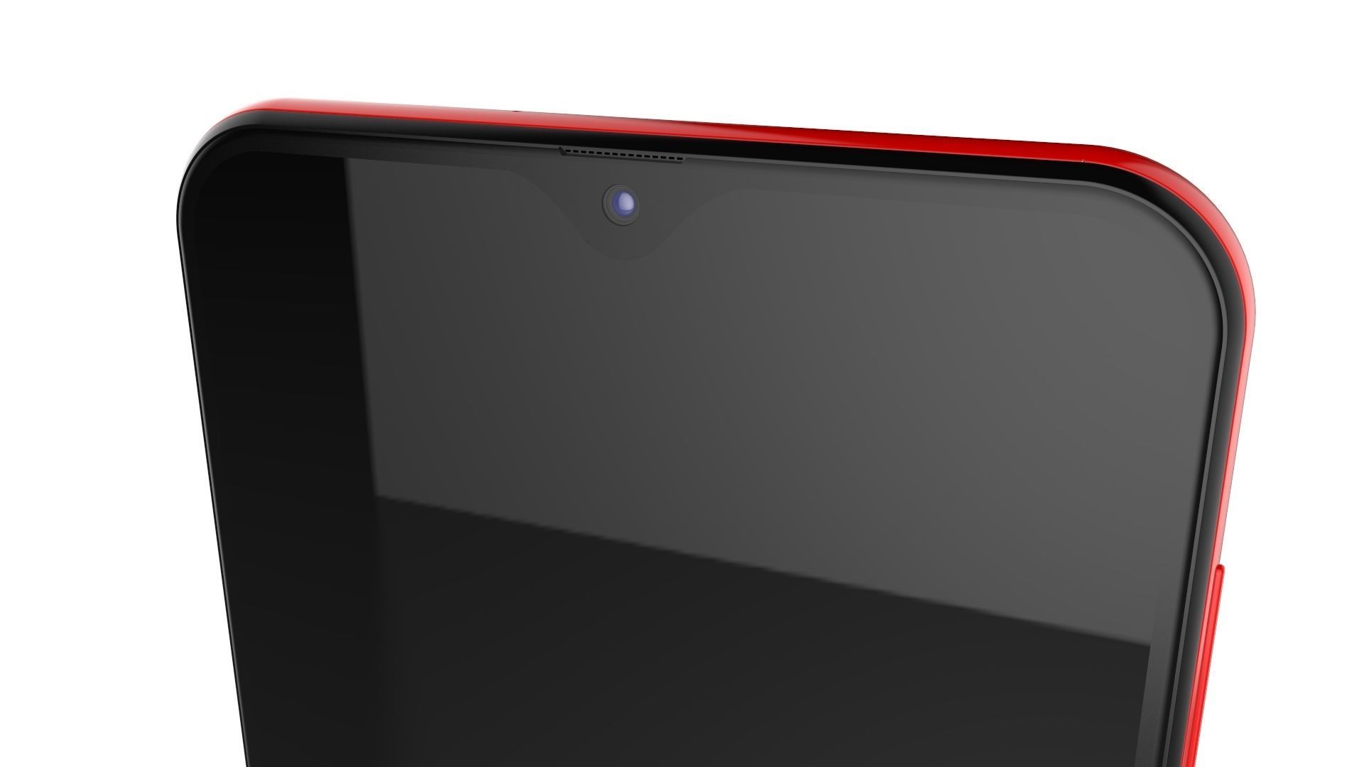 Samsung Galaxy A20 Red 3D model_13