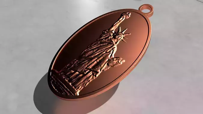 Statue of Liberty medal