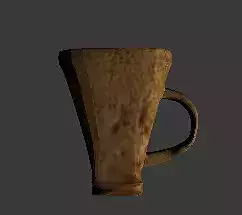 Soil Texture Mug 3D model