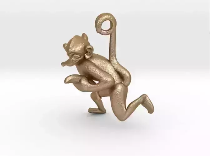 3D-Monkeys 132 3D print model