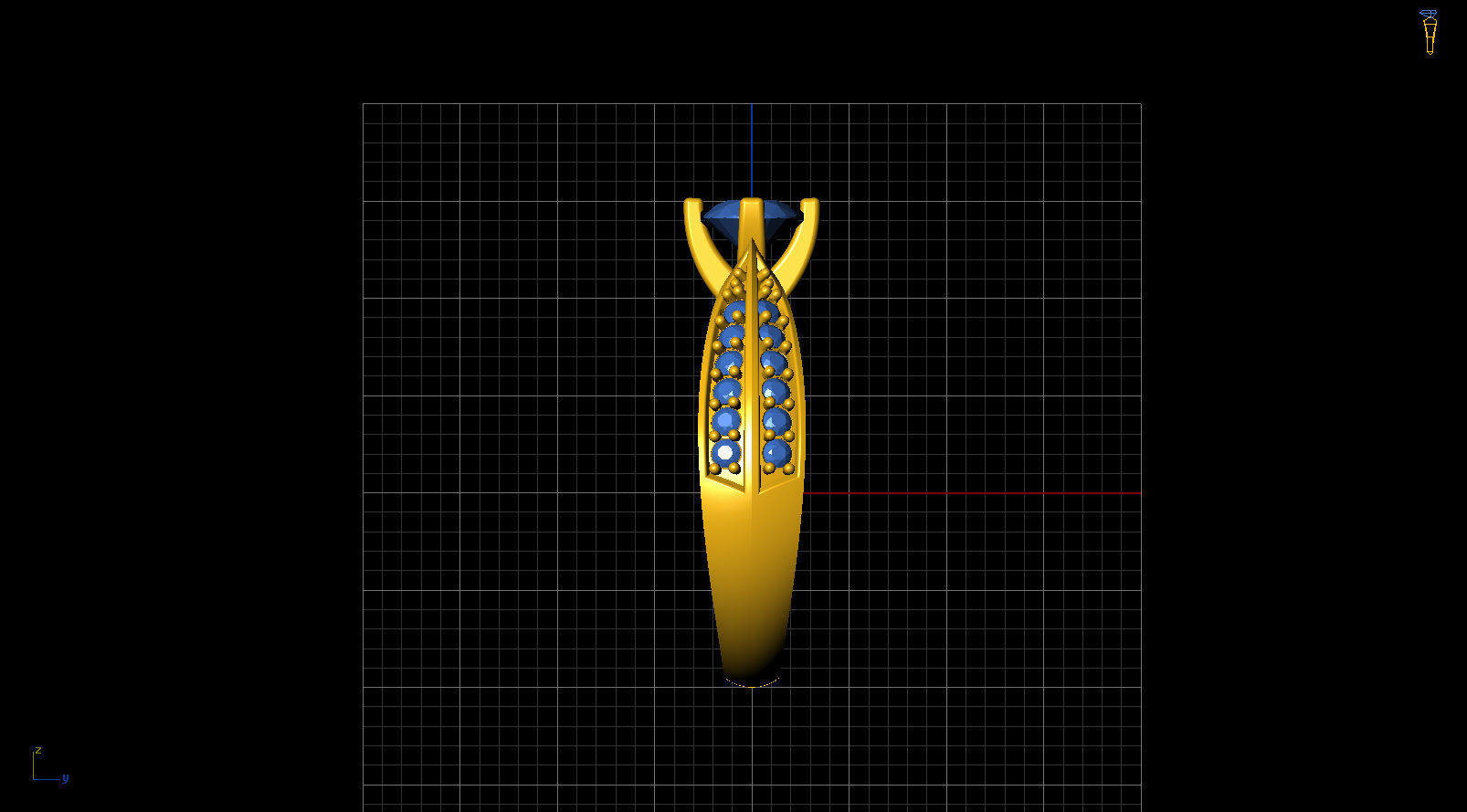 ring 03 3D print model_2