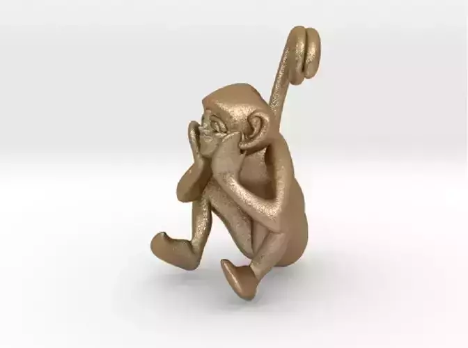3D-Monkeys 135 3D print model
