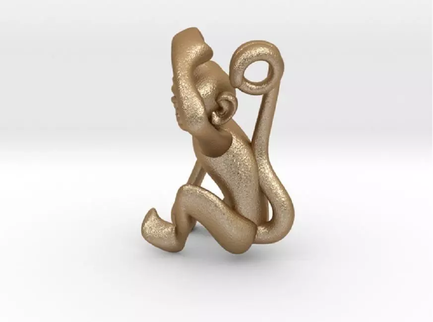 3D-Monkeys 136 3D print model
