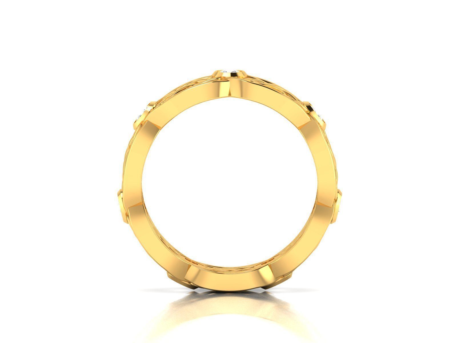 Women ring 3dm render detail 3D print model 3D print model_6