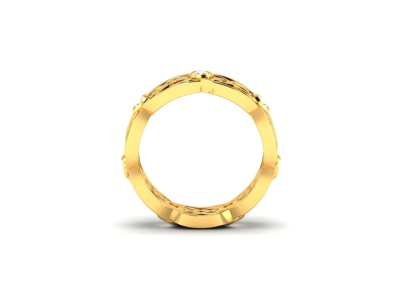 Women ring 3dm render detail 3D print model 3D print model_5