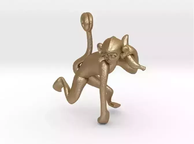 3D-Monkeys 137 3D print model