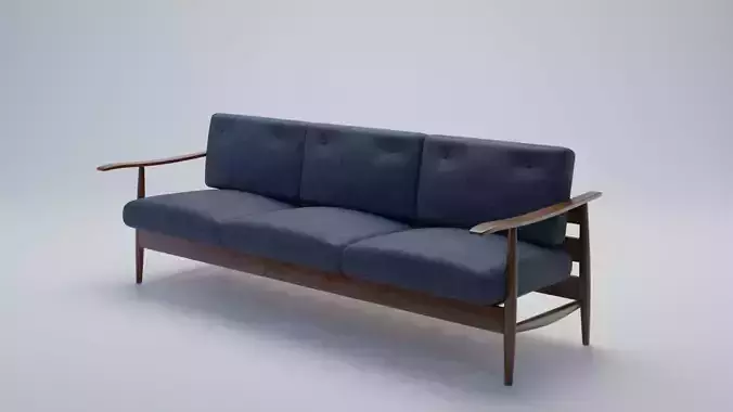 Scandinavian bench sofa by Blossomcone 