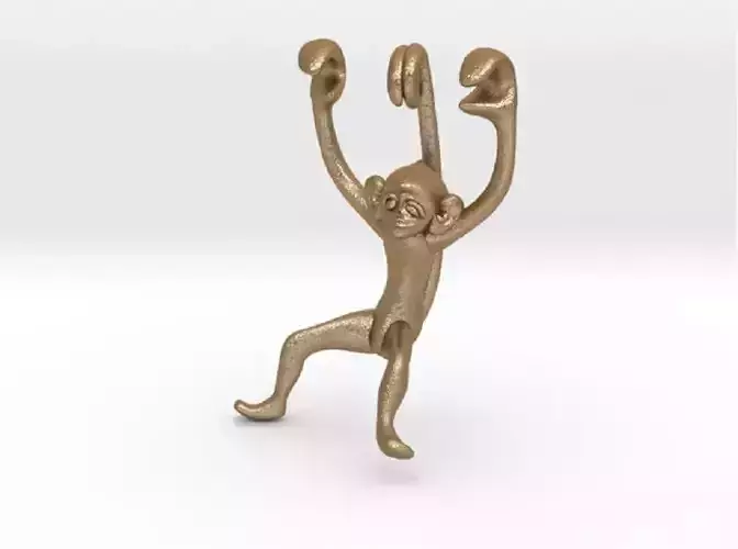 3D-Monkeys 138 3D print model