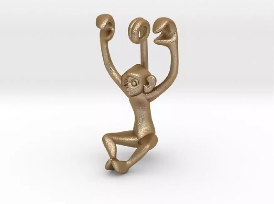 3D-Monkeys 141 3D print model_0