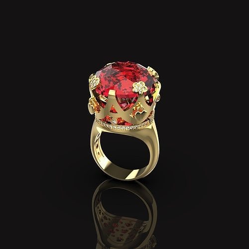 Pasqualo Bruno Sisso ring  3D print model