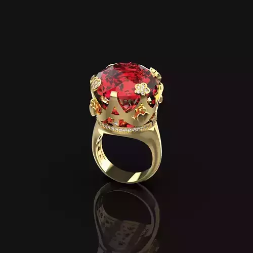 Pasqualo Bruno Sisso ring  3D print model
