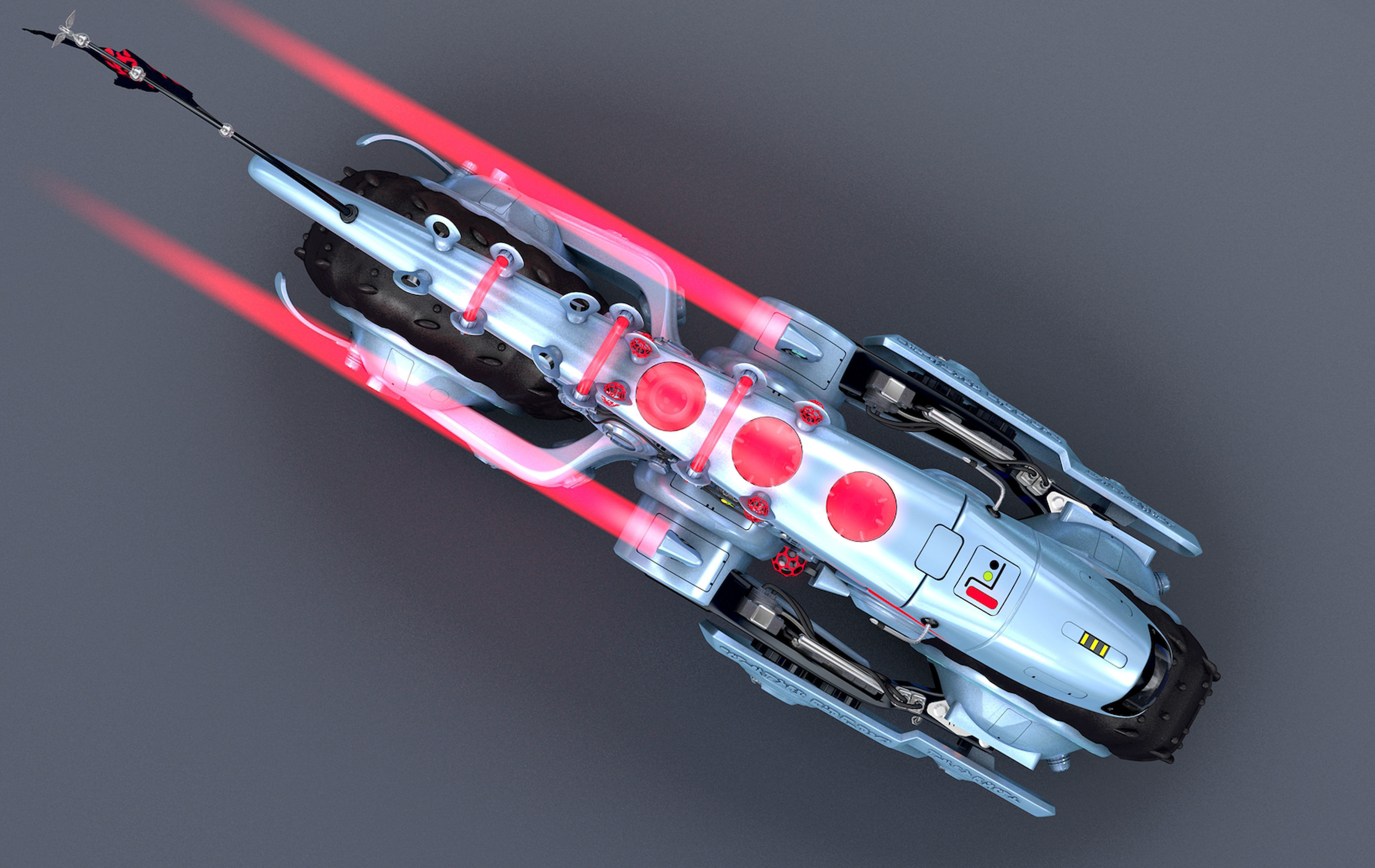 Alienbike MQ  3D model_8