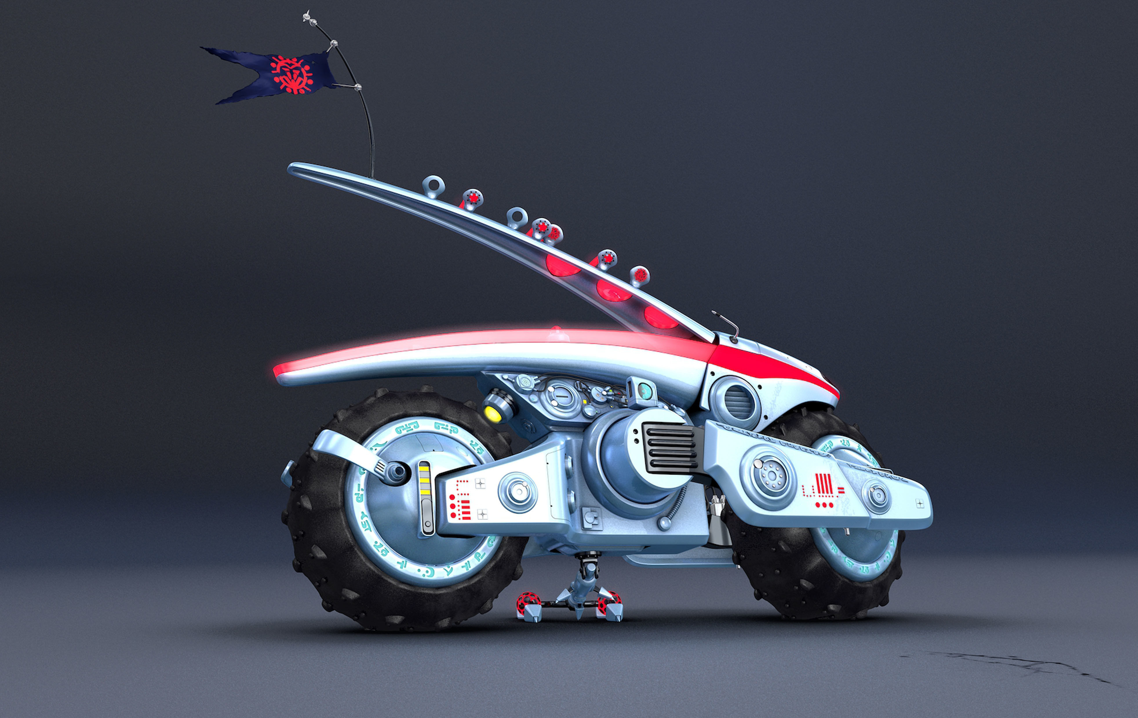 Alienbike MQ  3D model_10