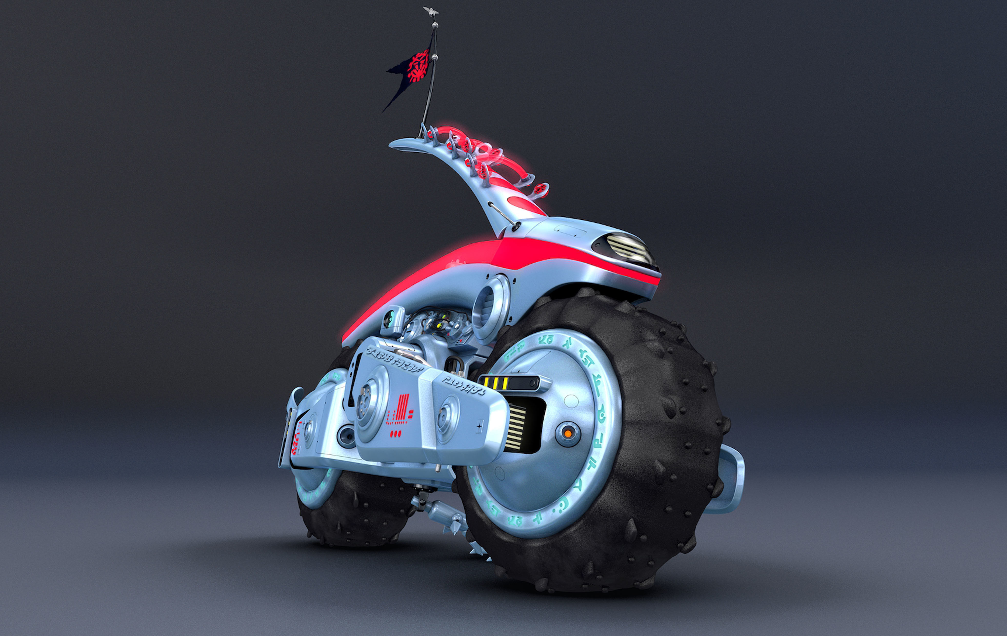Alienbike MQ  3D model_6