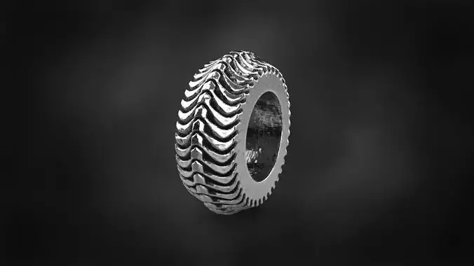 bone bracelet beads for 3d printing 3D print model punk gothic  3D print model