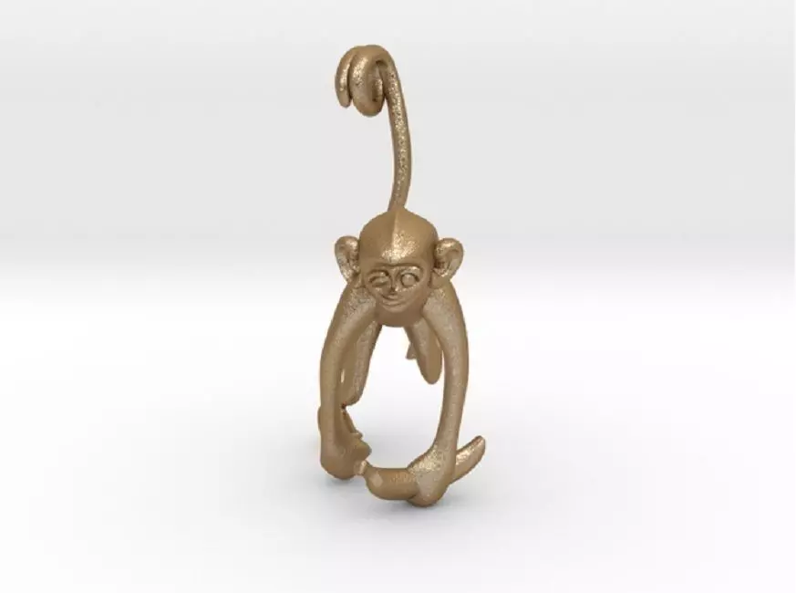 3D-Monkeys 147 3D print model_0