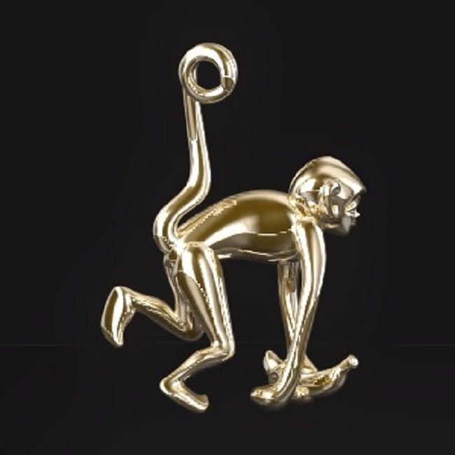 3D-Monkeys 147 3D print model_1