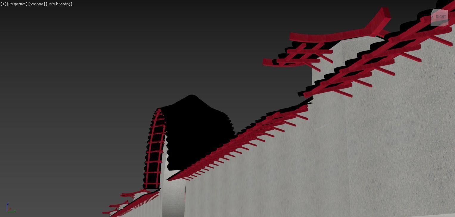 SKC - Asian Garden Gate 3D model_15