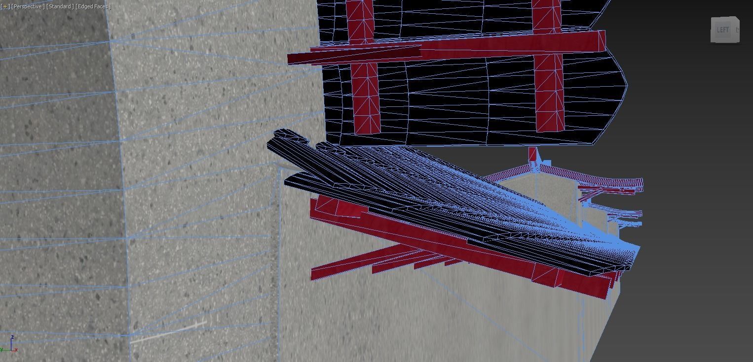 SKC - Asian Garden Gate 3D model_11