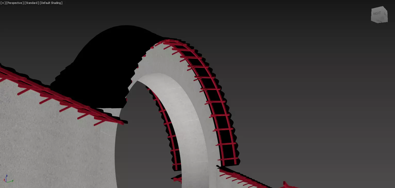 SKC - Asian Garden Gate 3D model_0