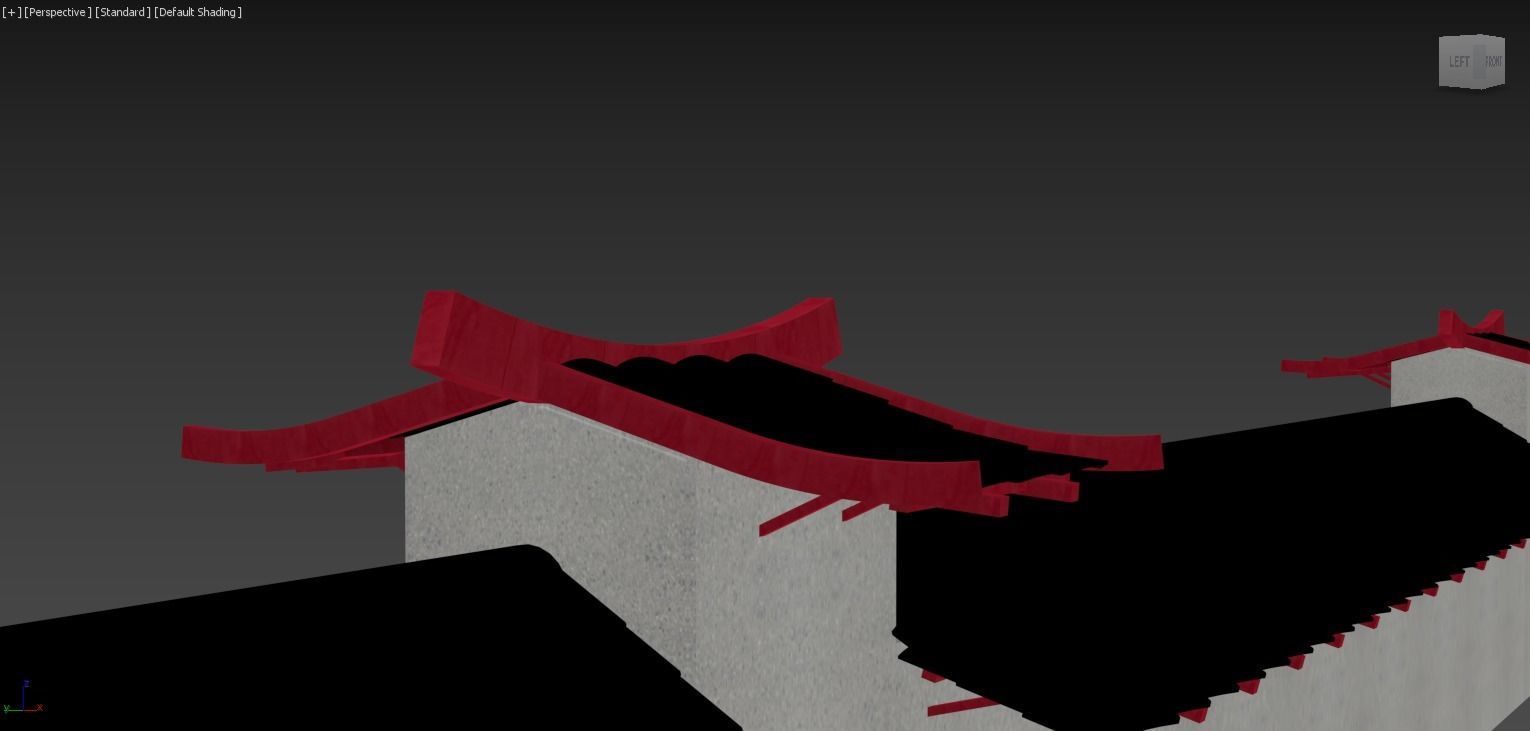 SKC - Asian Garden Gate 3D model_17