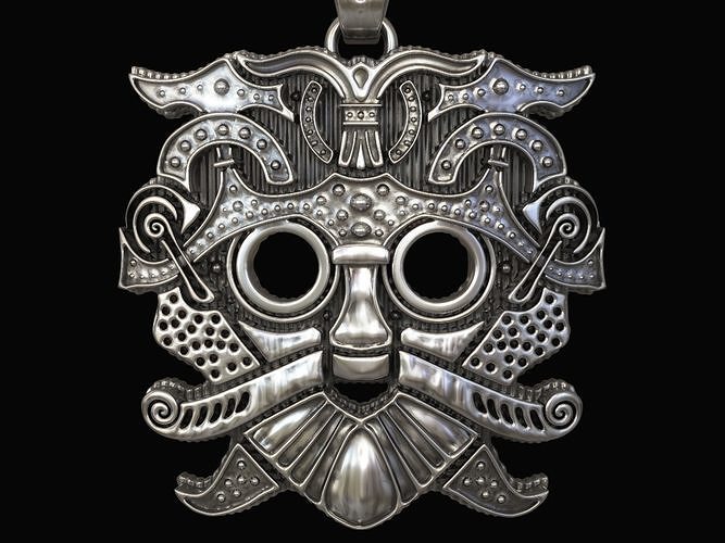 Loki mask 3D print model