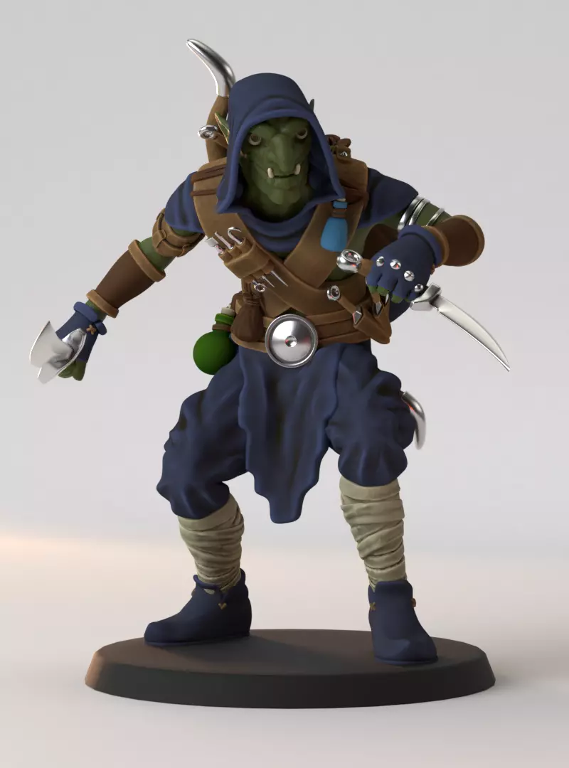 Goblin rogue Free 3D print model