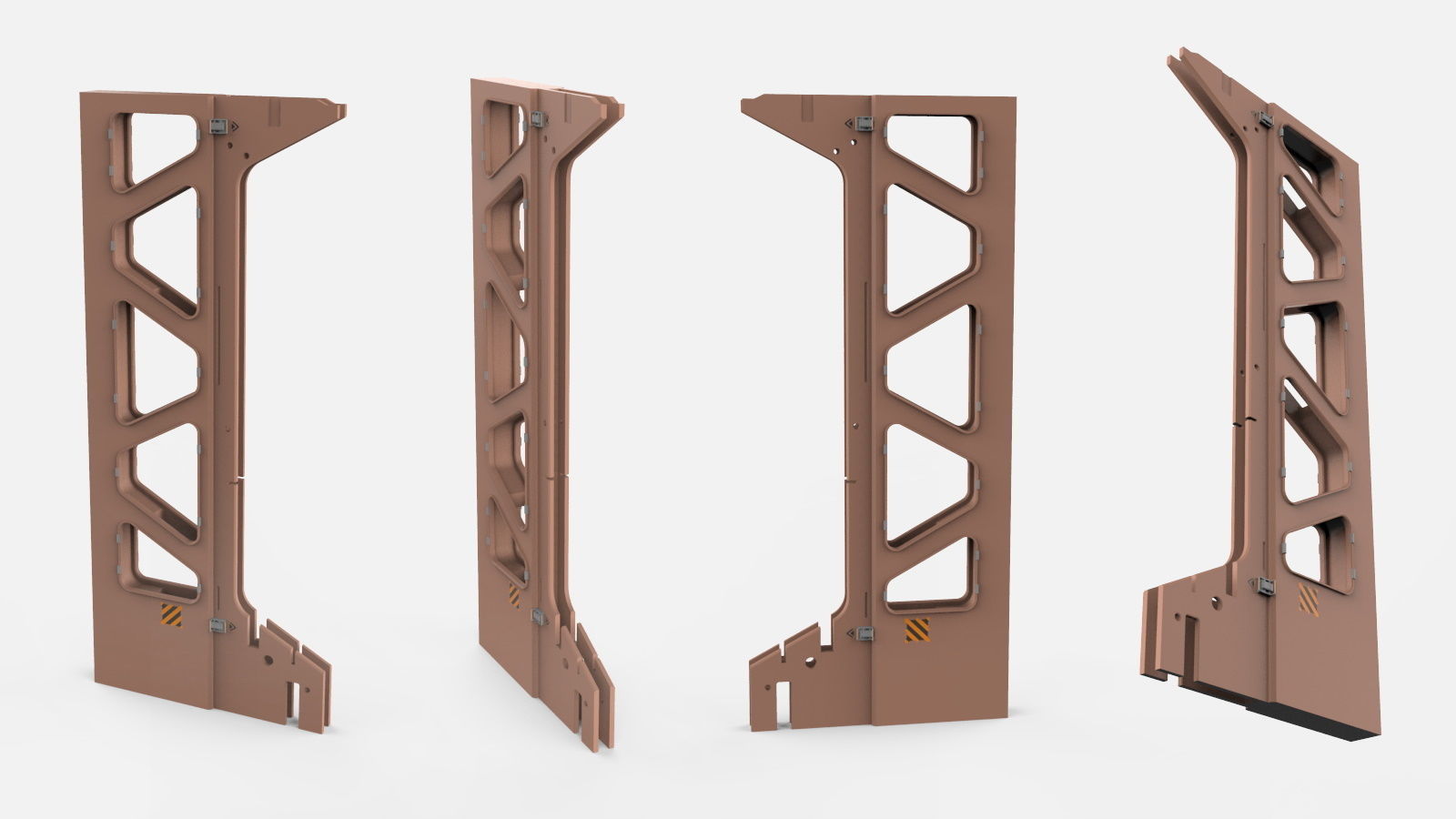 sci-fi Architecture kitbash 1 3D model_16