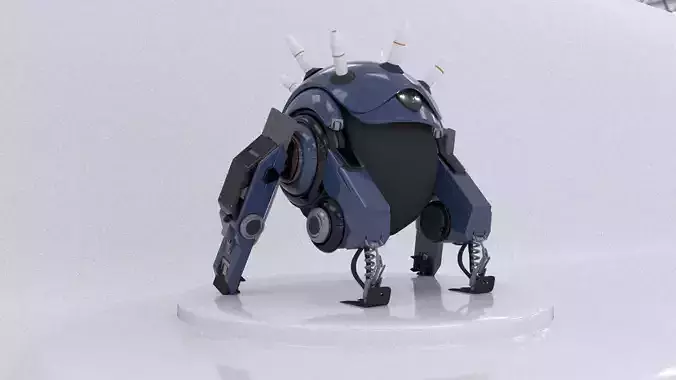 Futuristic robot