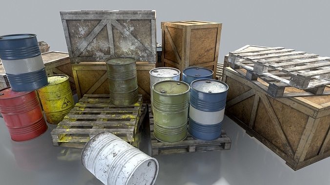 Low Poly Environment Assets Low-poly 3D model