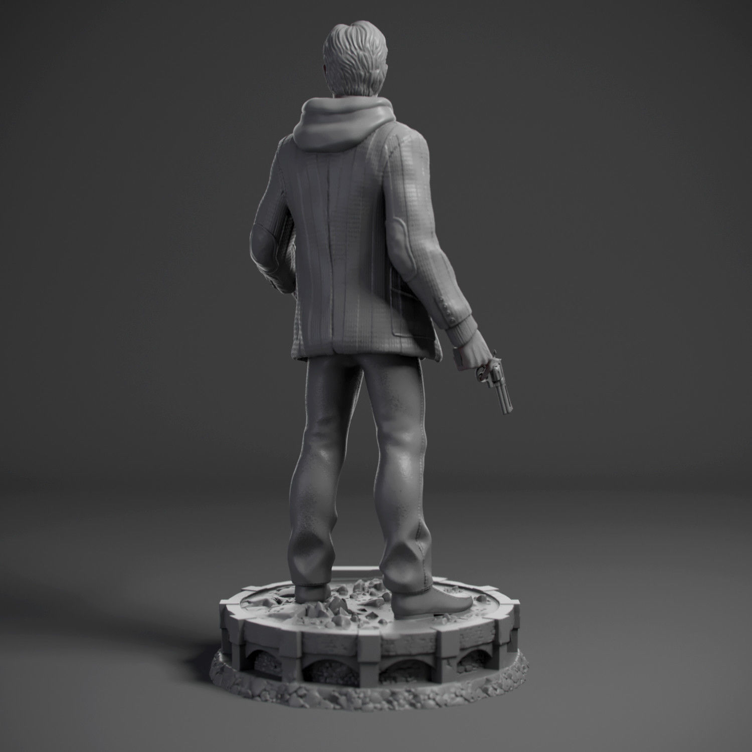 Alan Wake 3D print model_5