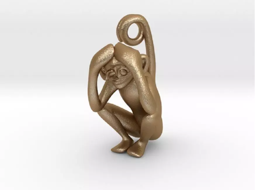 3D-Monkeys 163 3D print model_0